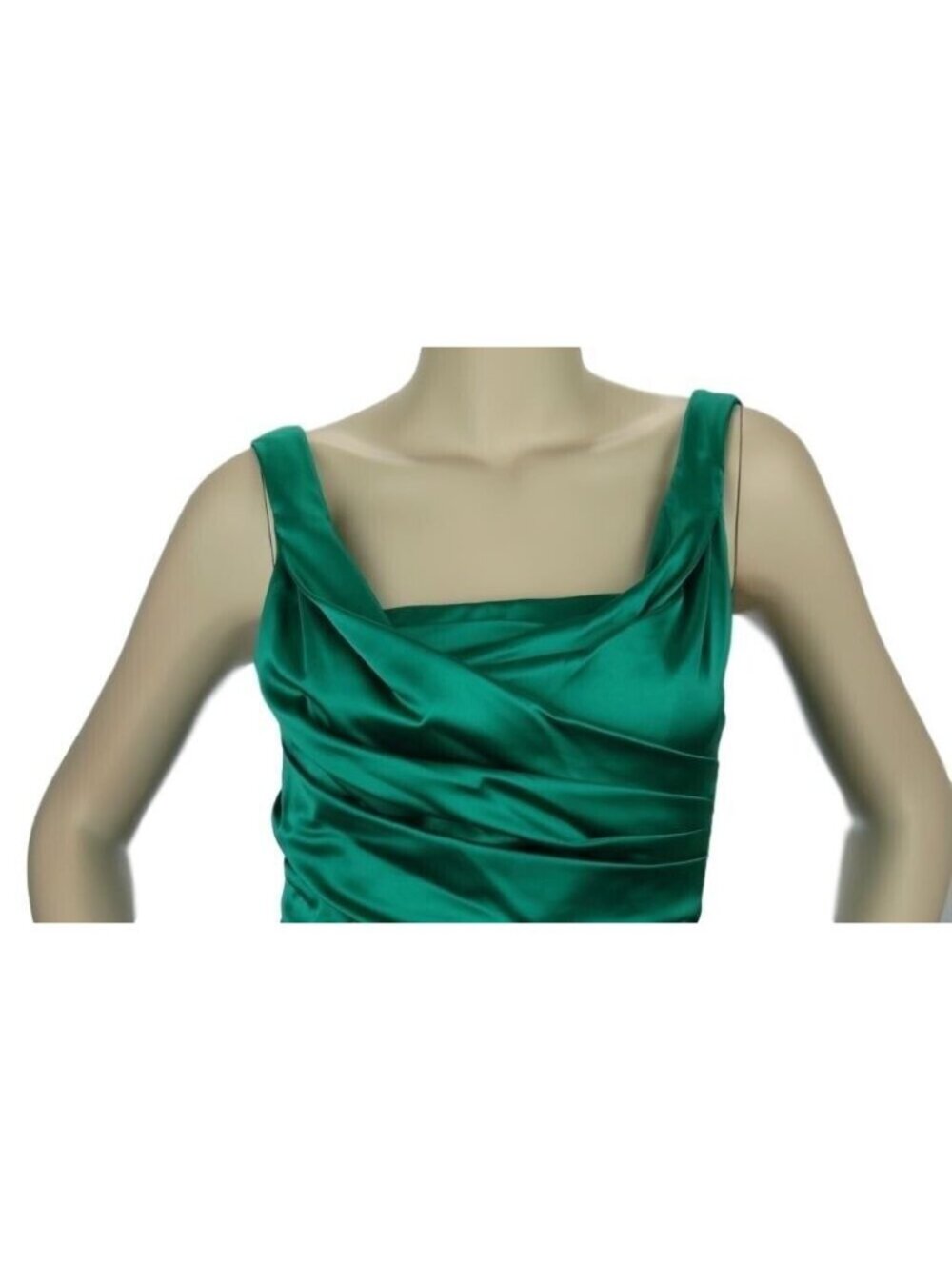 Womens Dress Size 4 Rouched Sleeveless V Neck Express - Picture 2 of 11